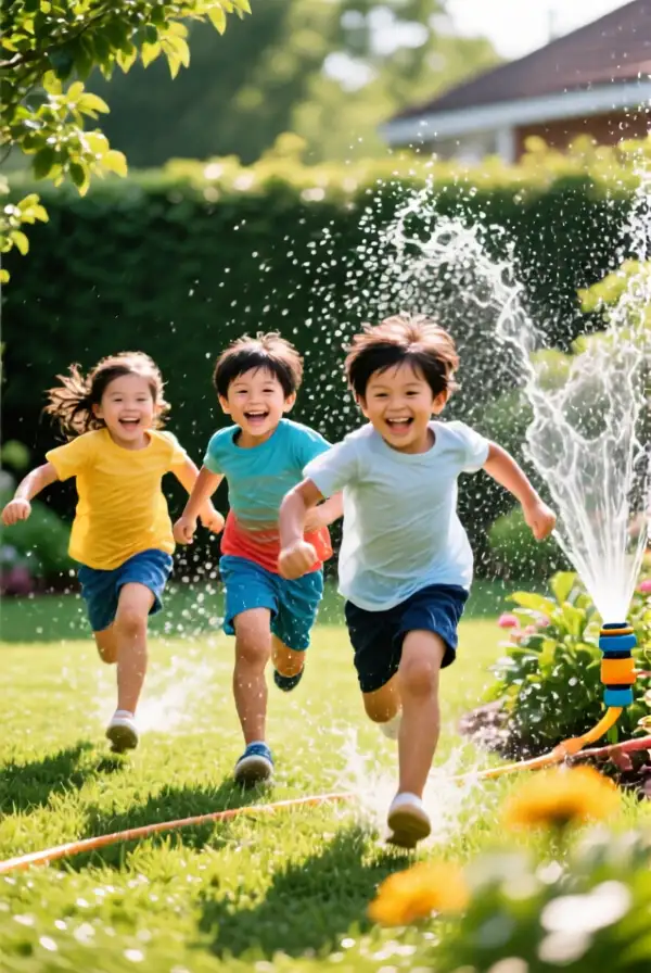 Run Through Sprinklers