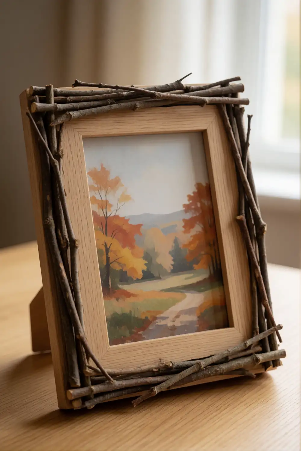 Rustic Twig Photo Frame