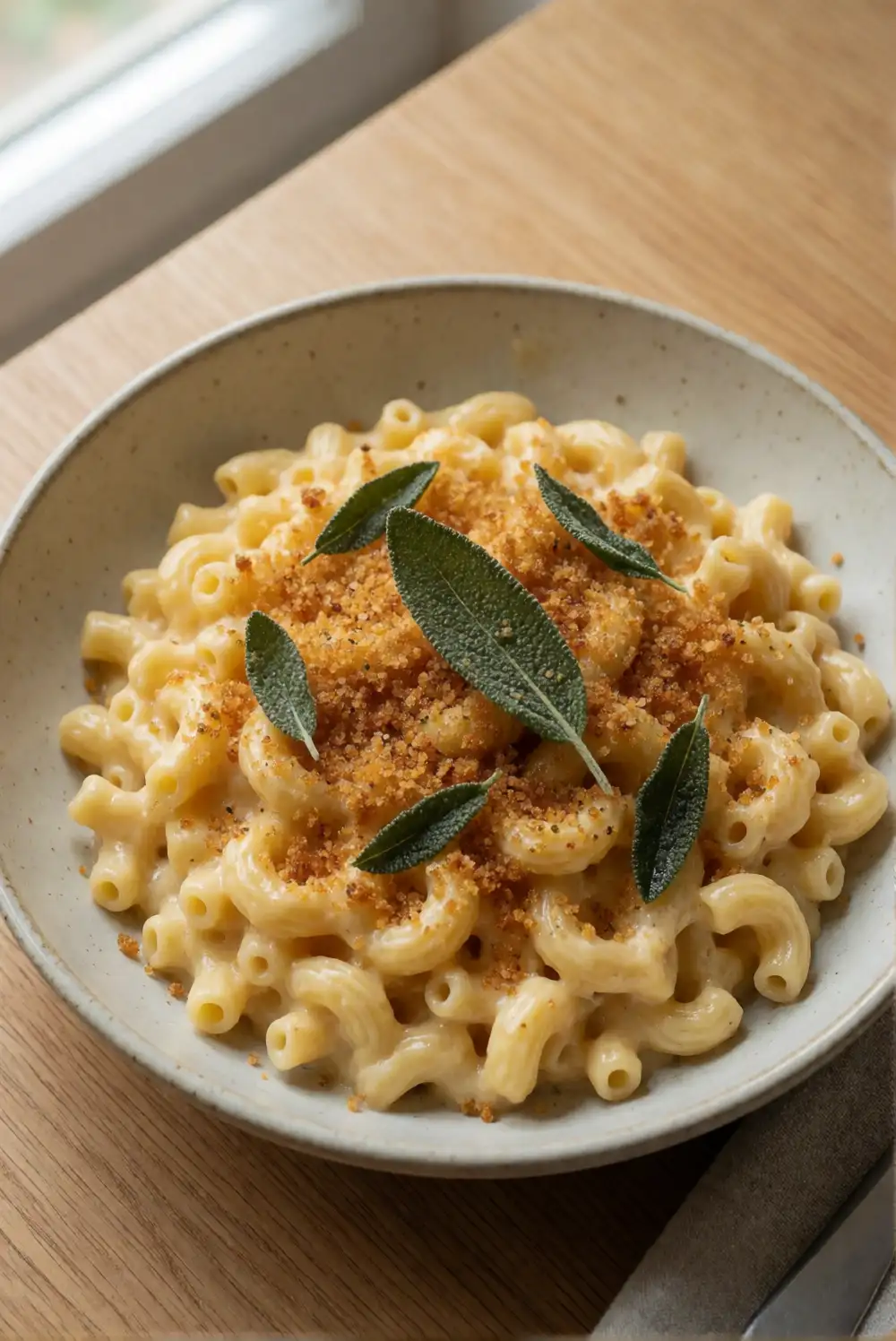 Sage Brown Butter Mac and Cheese