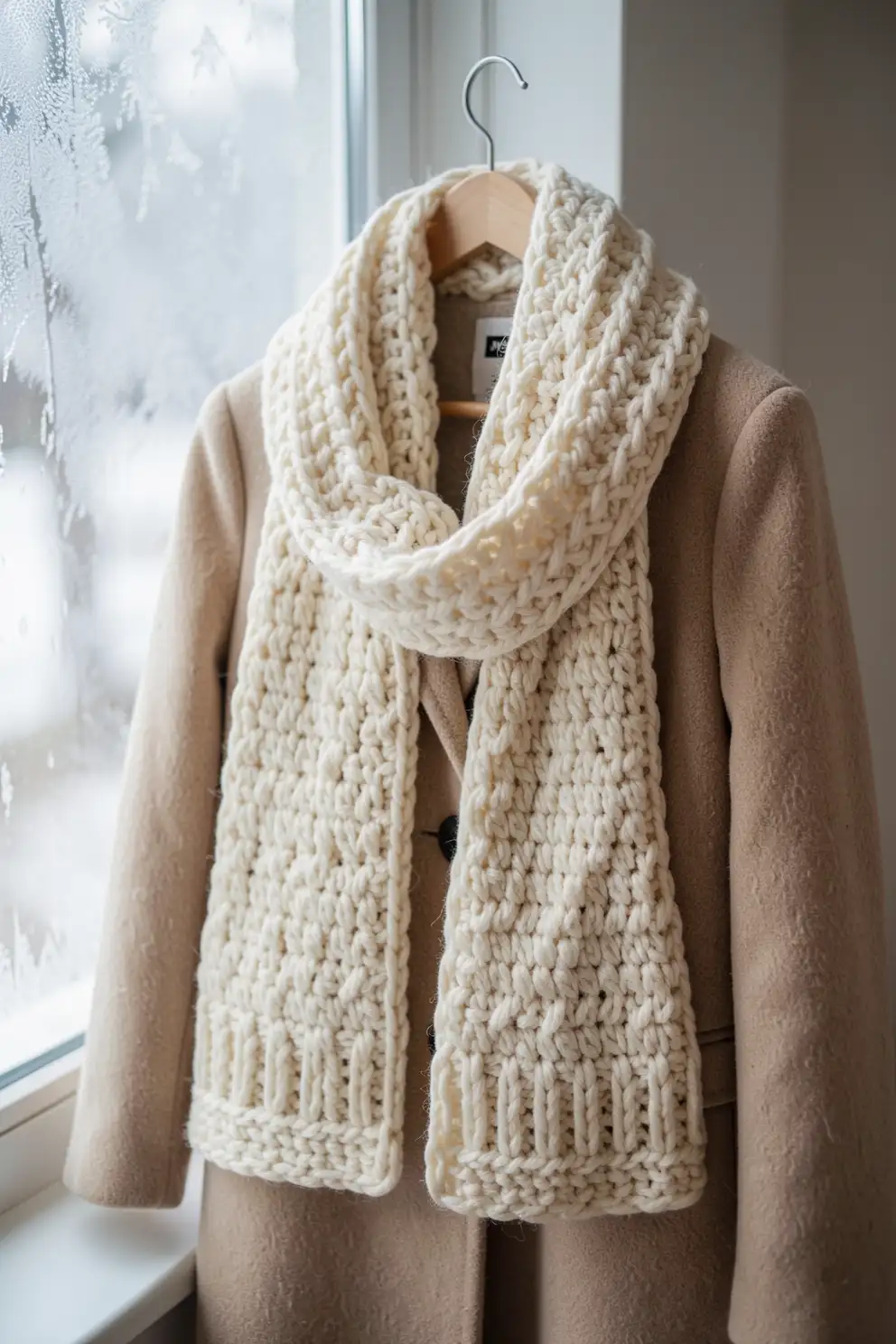 Scarves With Sculpted Cozy Depth