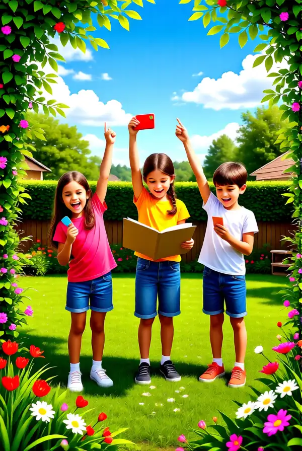 Scavenger Hunt Excitement