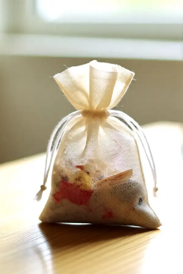 Scented Sachets with Fabric Scraps