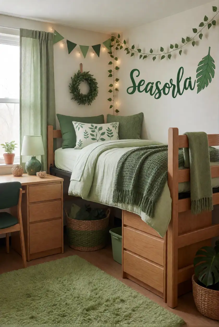 Seasonal Green Decor Changes