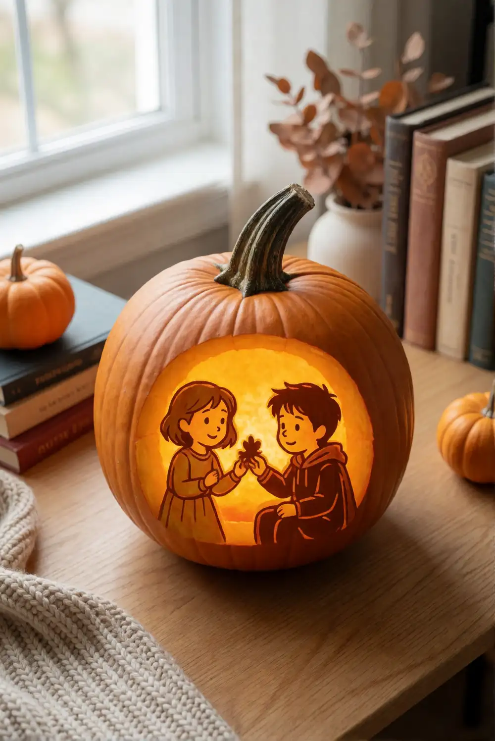 Seasonal Storytelling Through Pumpkin Carving