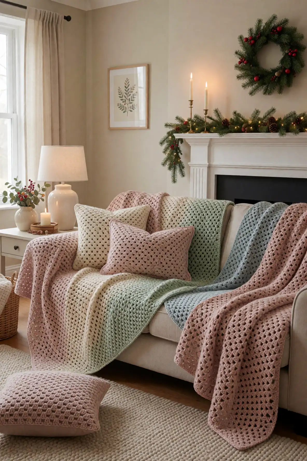Seasonal Styling with Crochet Blankets