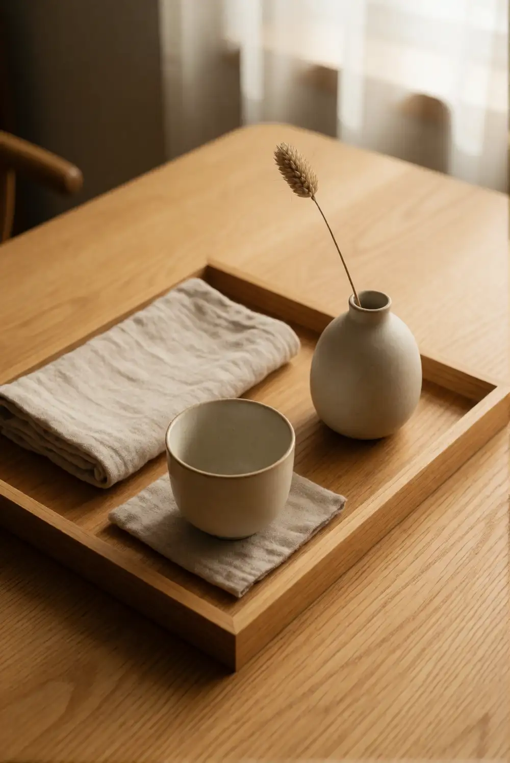 Set Up a Cozy Reading Tray with Autumn Details