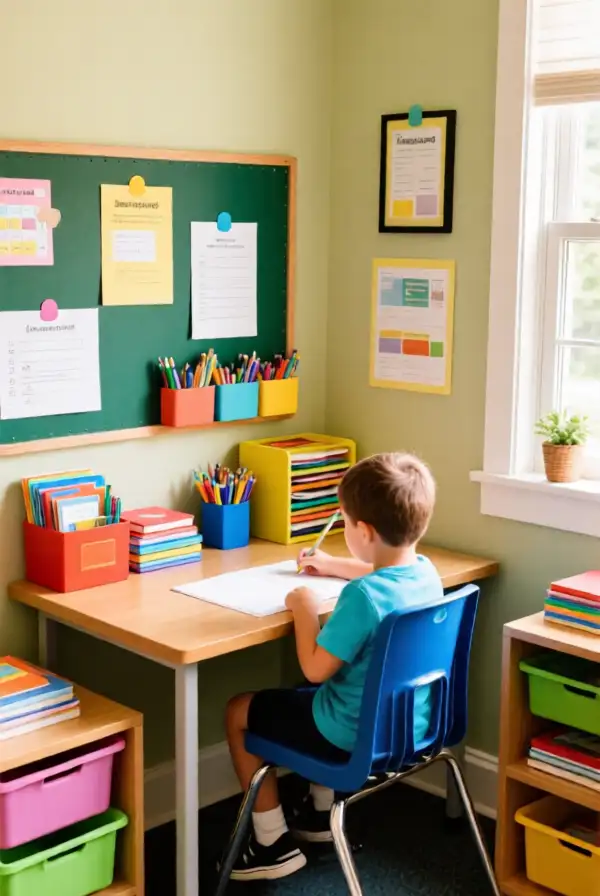 Set Up a Homework Station