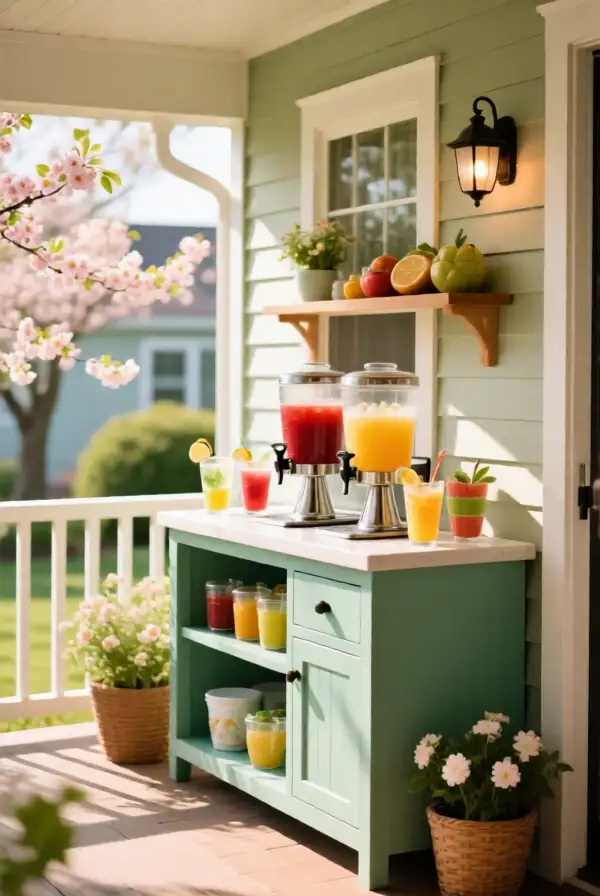 Set Up a Refreshment Station