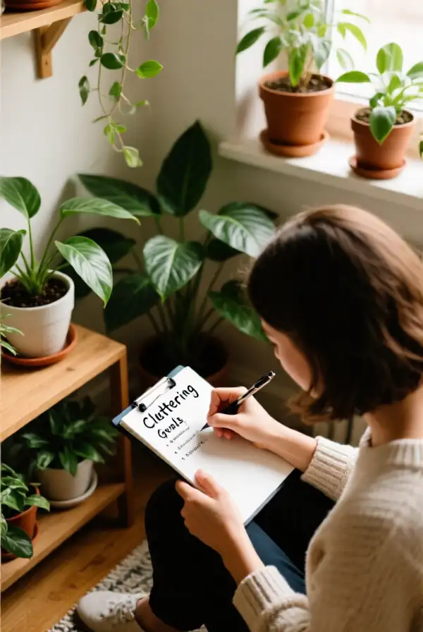 Setting Clear Decluttering Goals