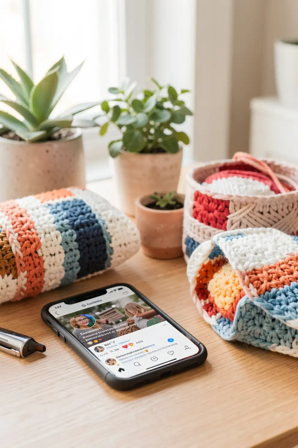 Sharing Your Crochet Creations Online