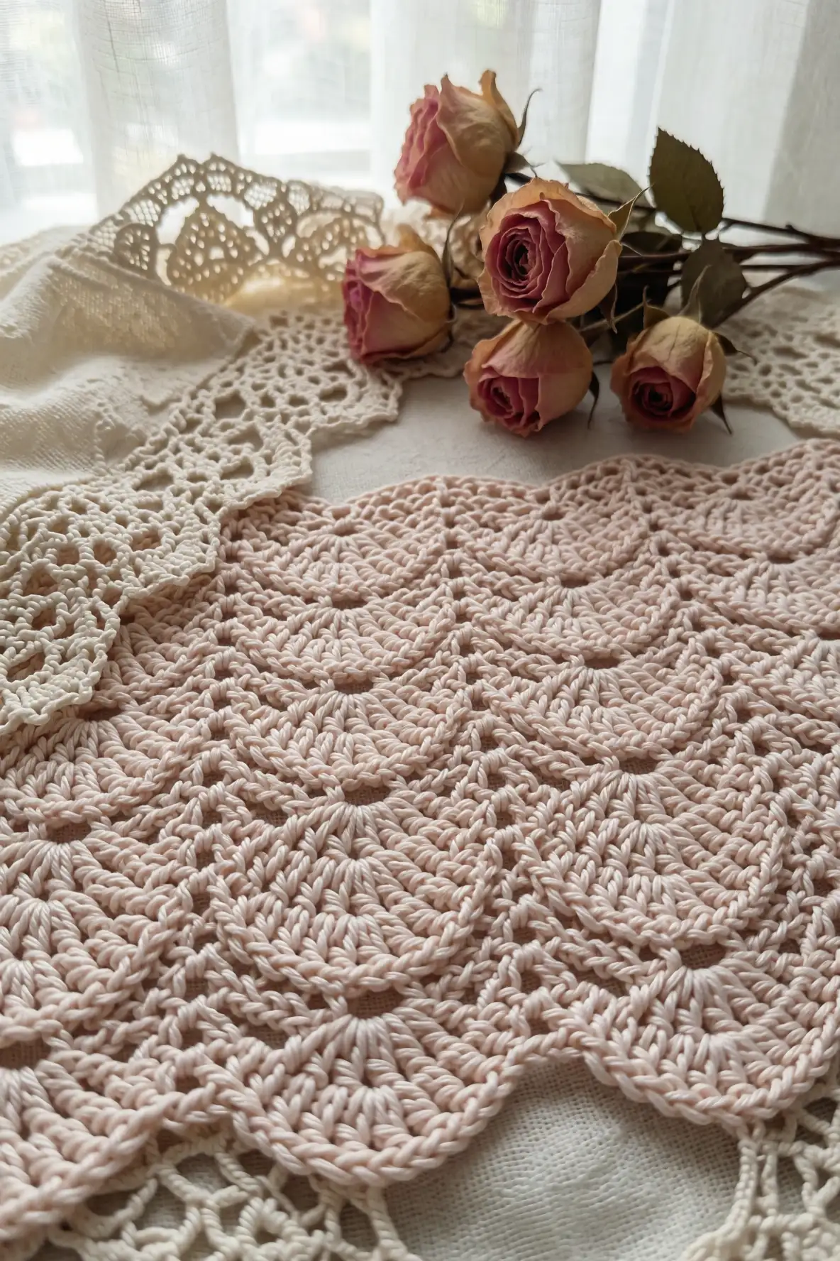 Shell Waves With Soft Vintage Movement