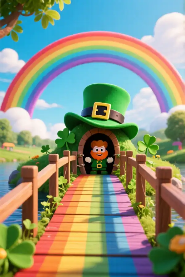 Shimmering Rainbow Bridge Trap