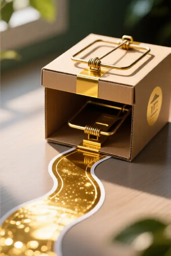 Shiny Gold Path Trap