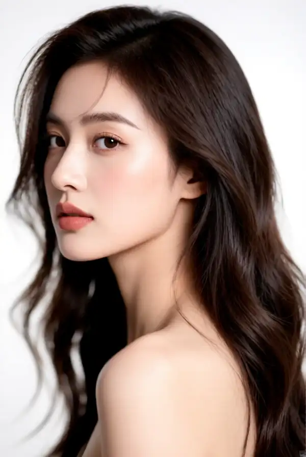 Side Part with Loose Waves