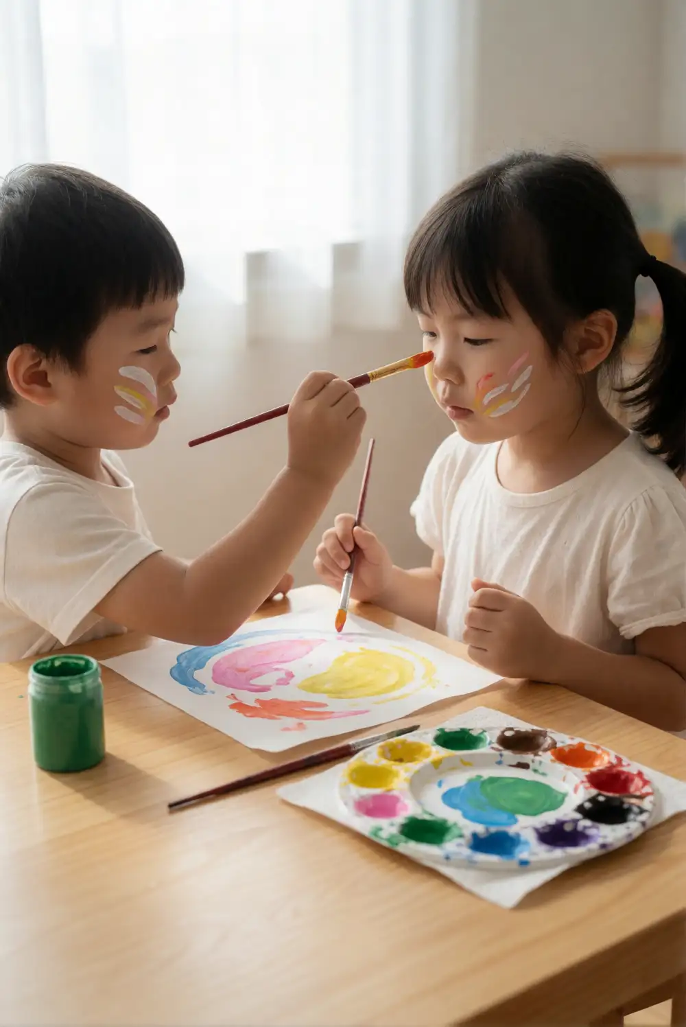 Silly Face Painting