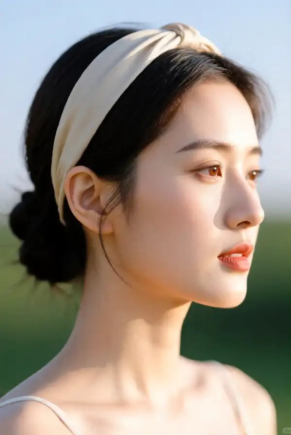 Simple Headband Tuck