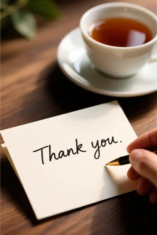 Simple Thank-You Notes