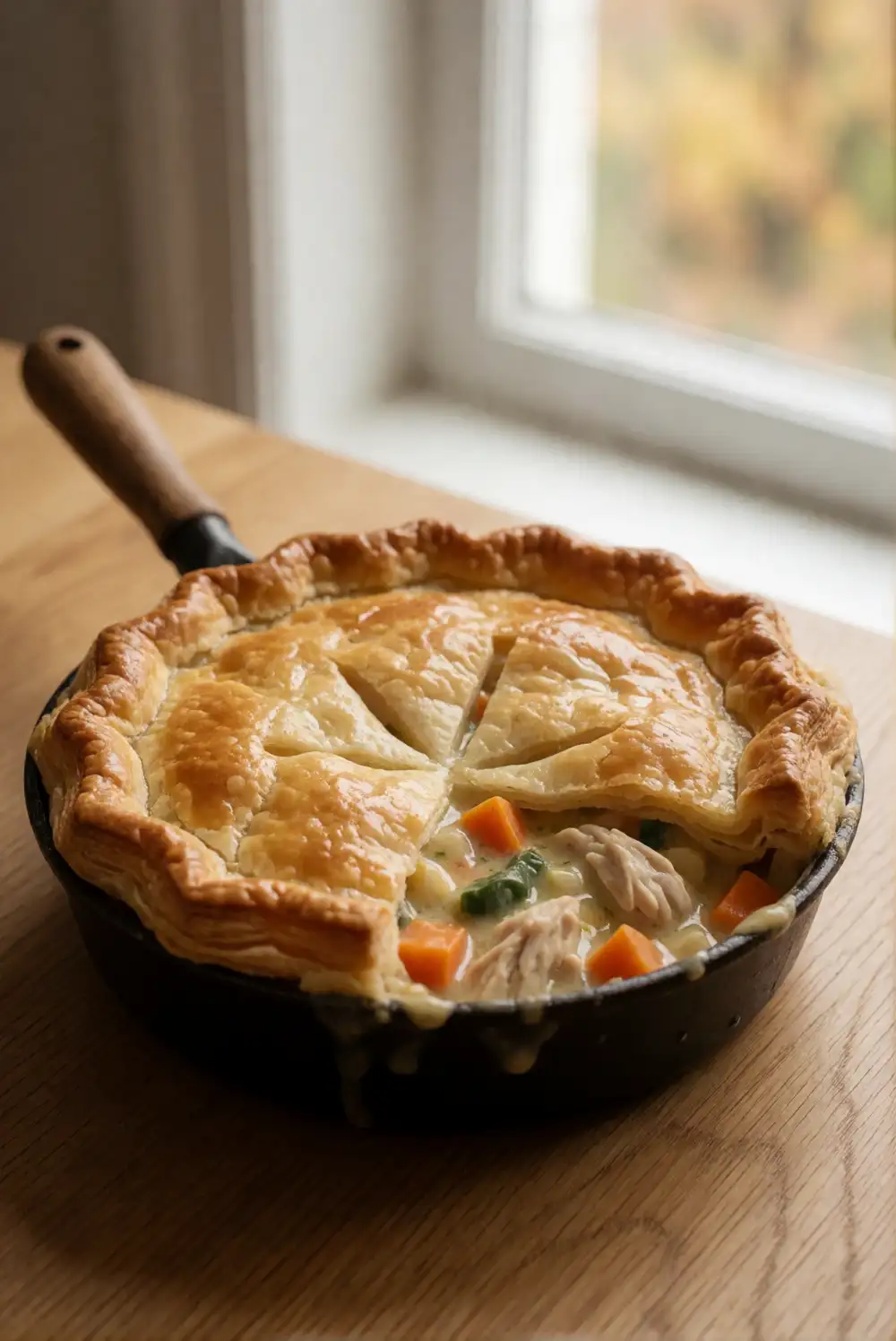 Skillet Chicken Pot Pie