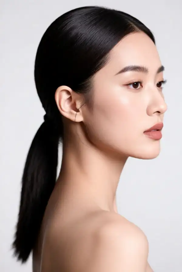 Sleek Low Ponytail