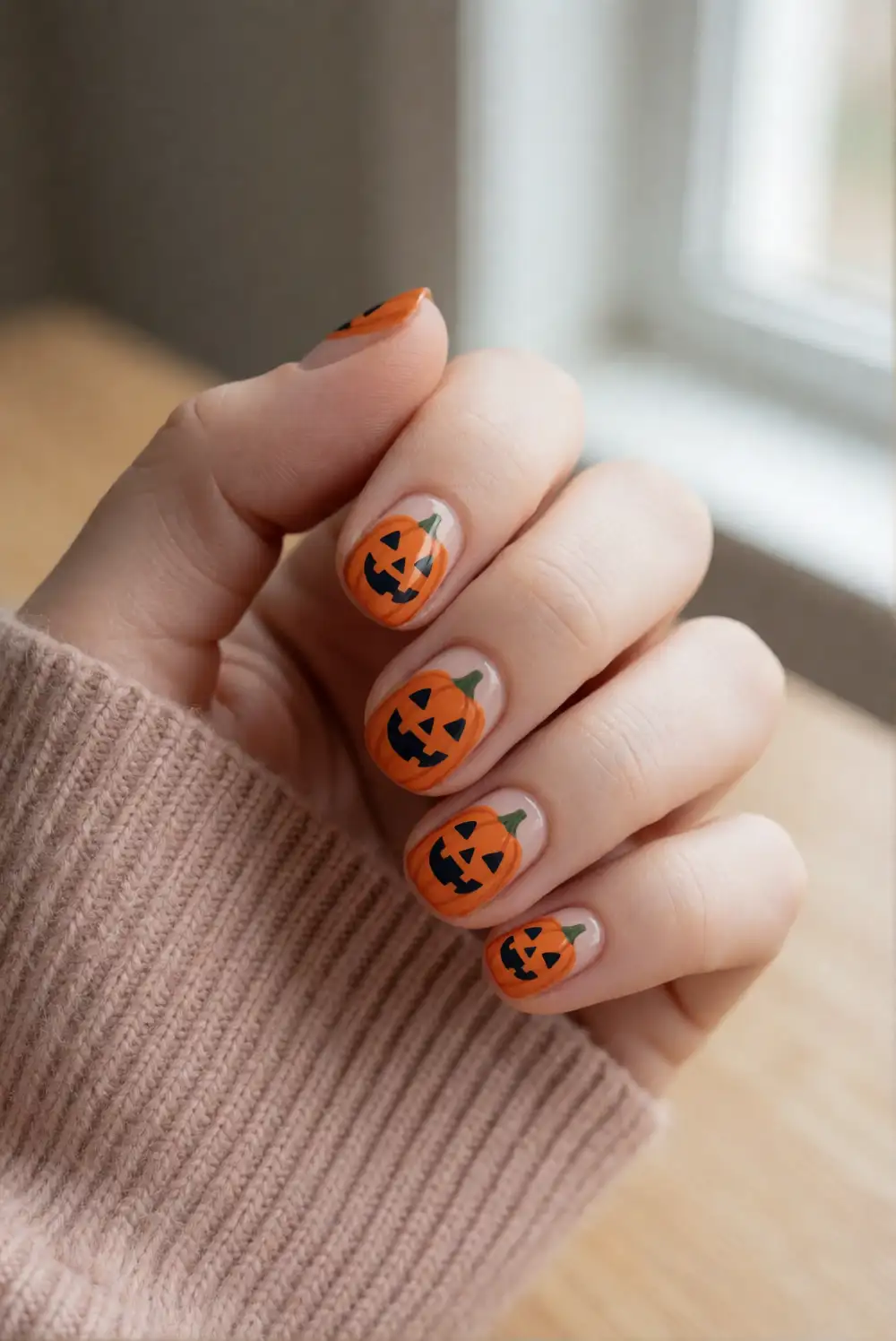 Smiling Pumpkin Faces