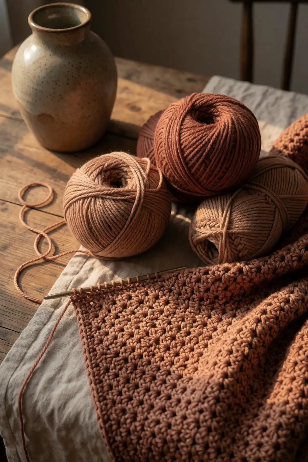 Soft Clay and Terracotta Hues