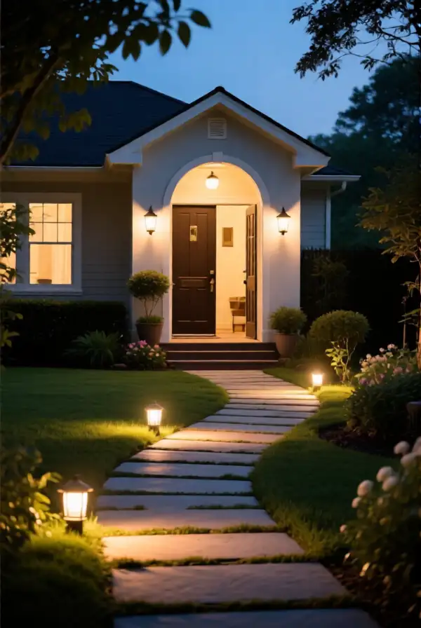 Soft Illuminated Pathways