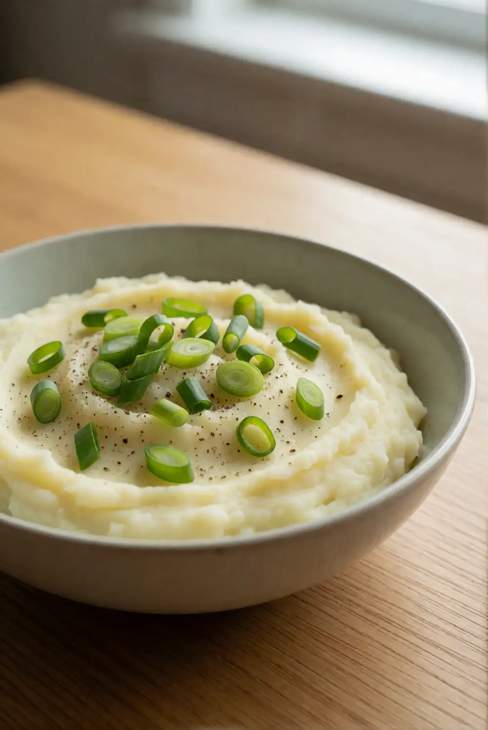 Sour Cream Scallion Mashed Potatoes