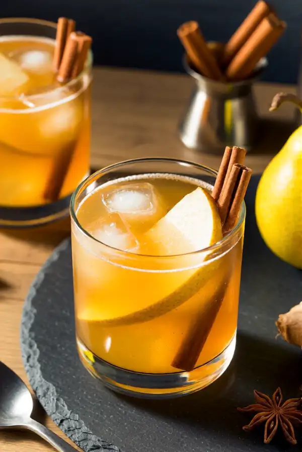 Spiced Pear Cocktail