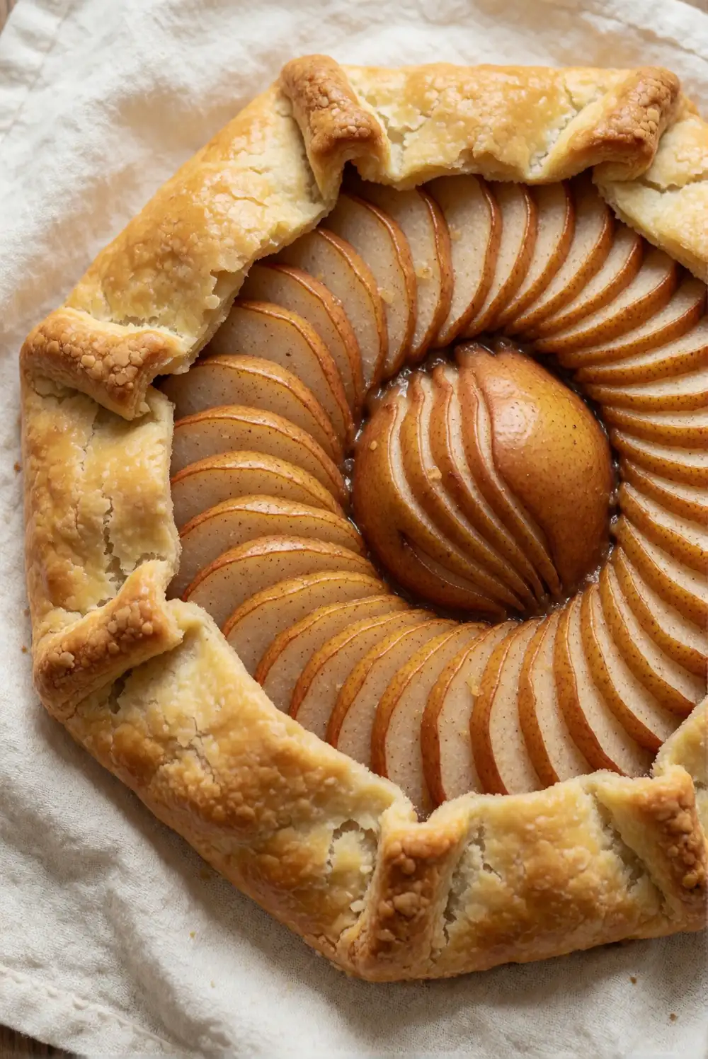 Spiced Pear Galette