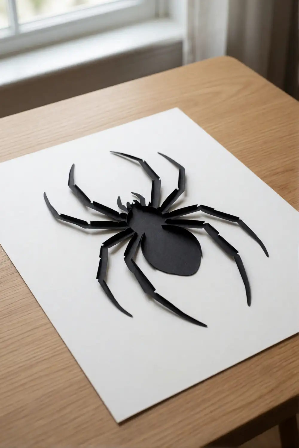Spider Silhouette Art