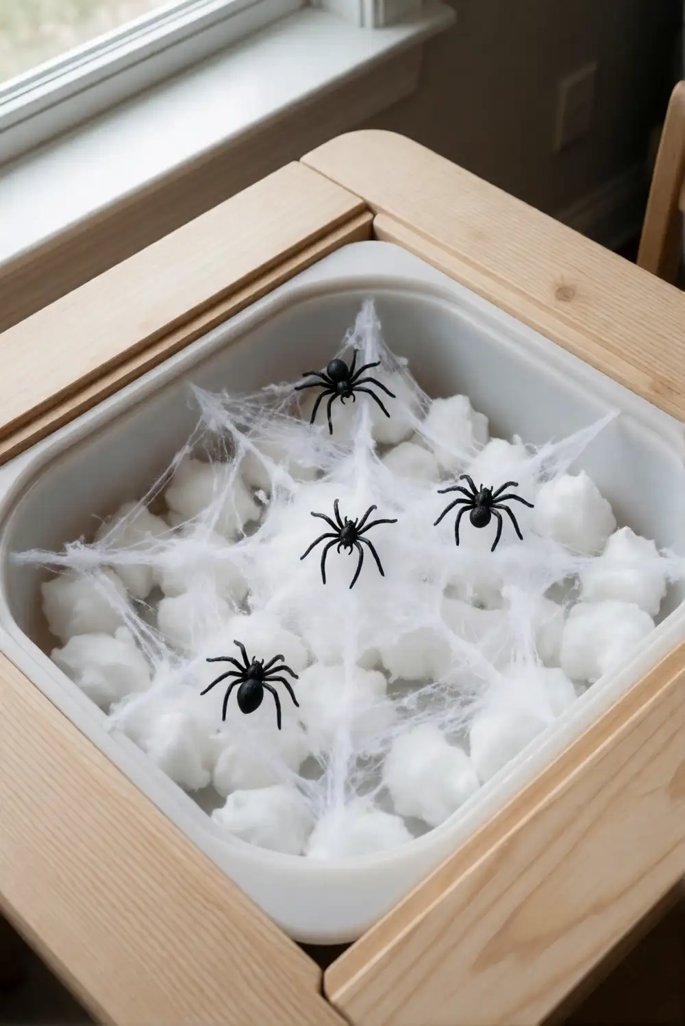 Spider Web Cloud Bin