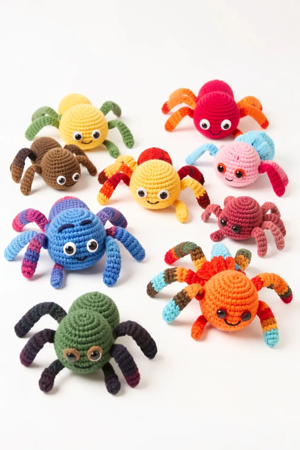 Spooky Crochet Spiders That Are Too Cute to Fear