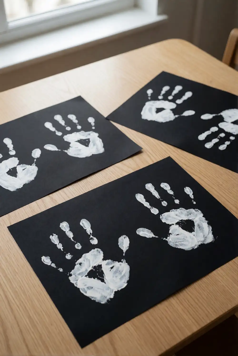 Spooky Handprint Ghosts
