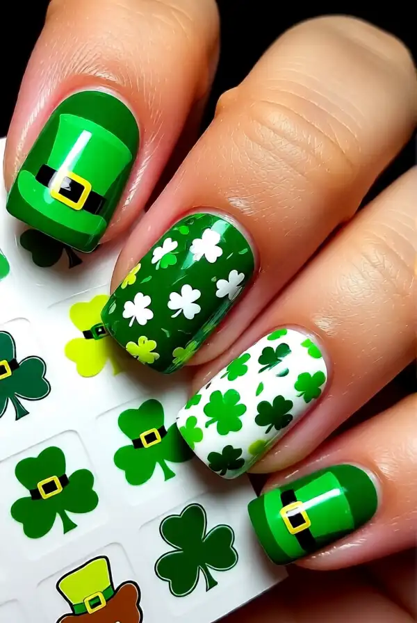 St. Patrick's Day Nail Stickers