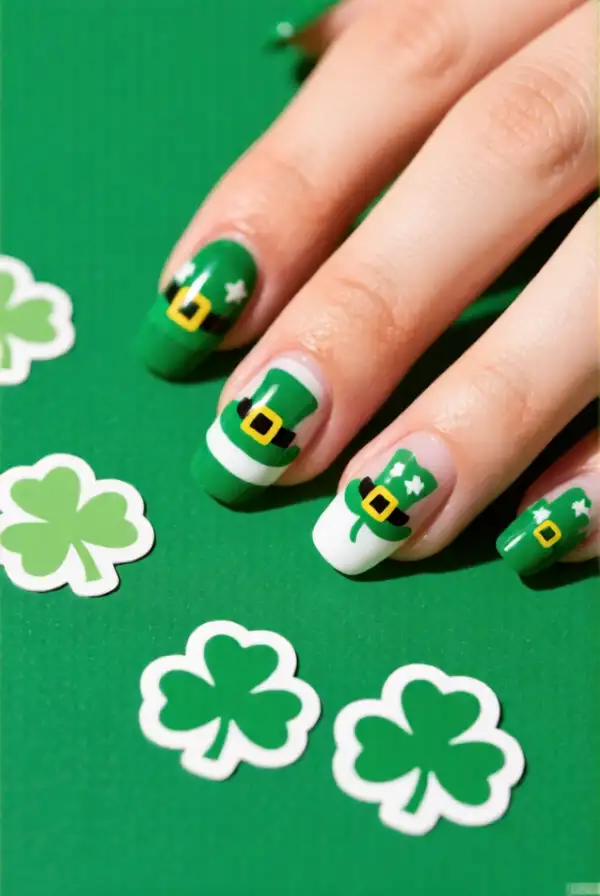 St. Patrick’s Themed Nail Stickers