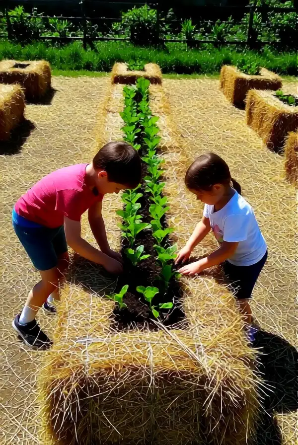 Start a Straw Bale Garden