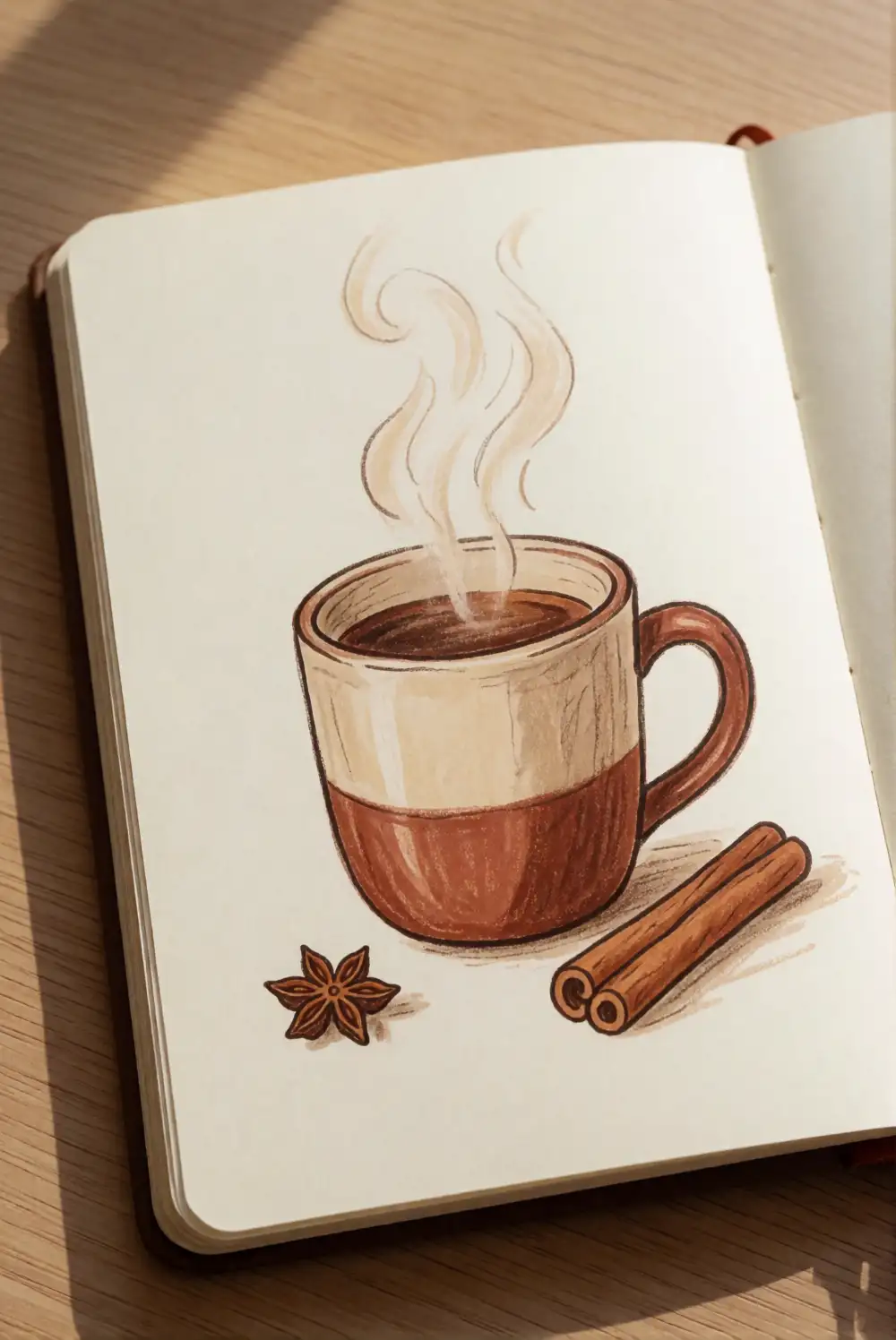 Steaming Cinnamon Mug