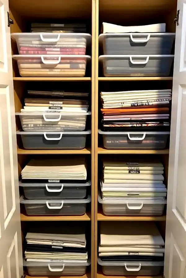 Storing Your Light Fabrics