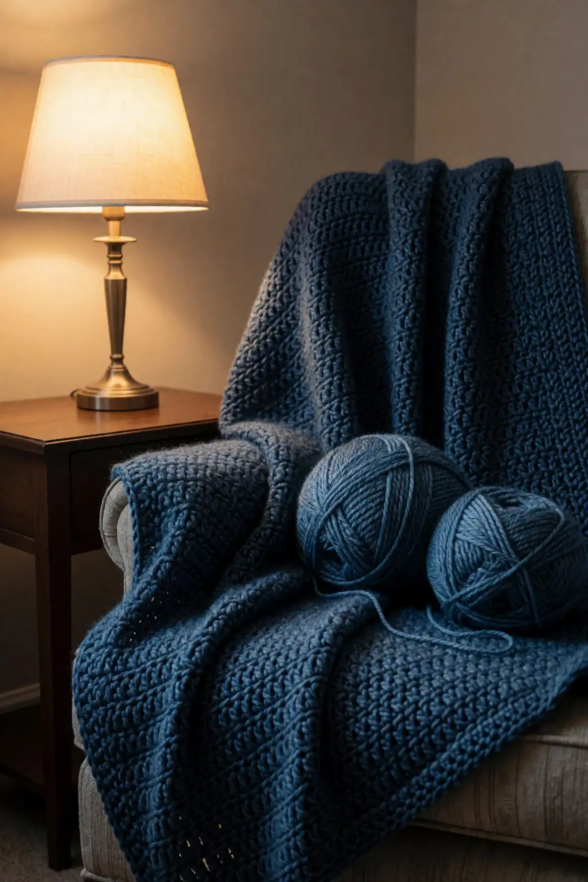Stormy Blue for Cozy Evenings