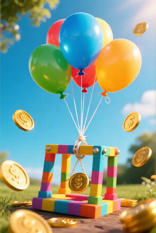 String and Balloon Trap