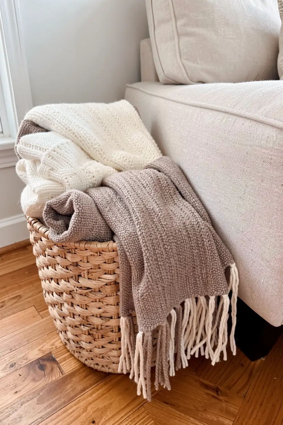 Styling a Basket Full of Comfort