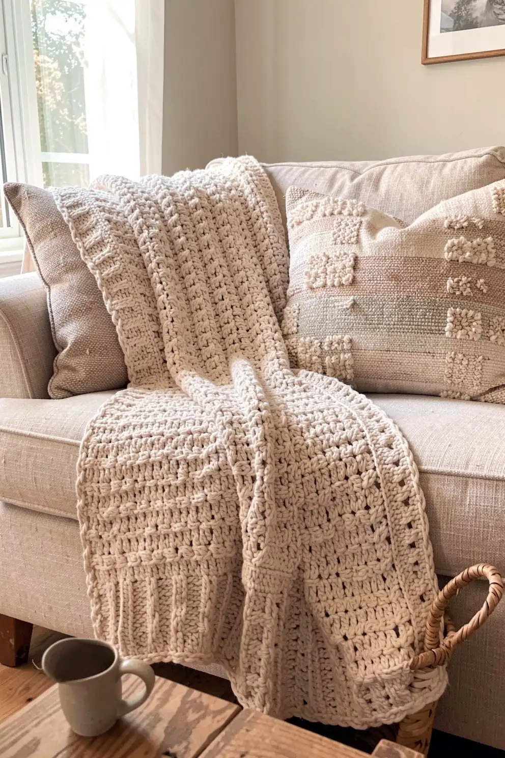 Styling Finished Crochet Around Your Home