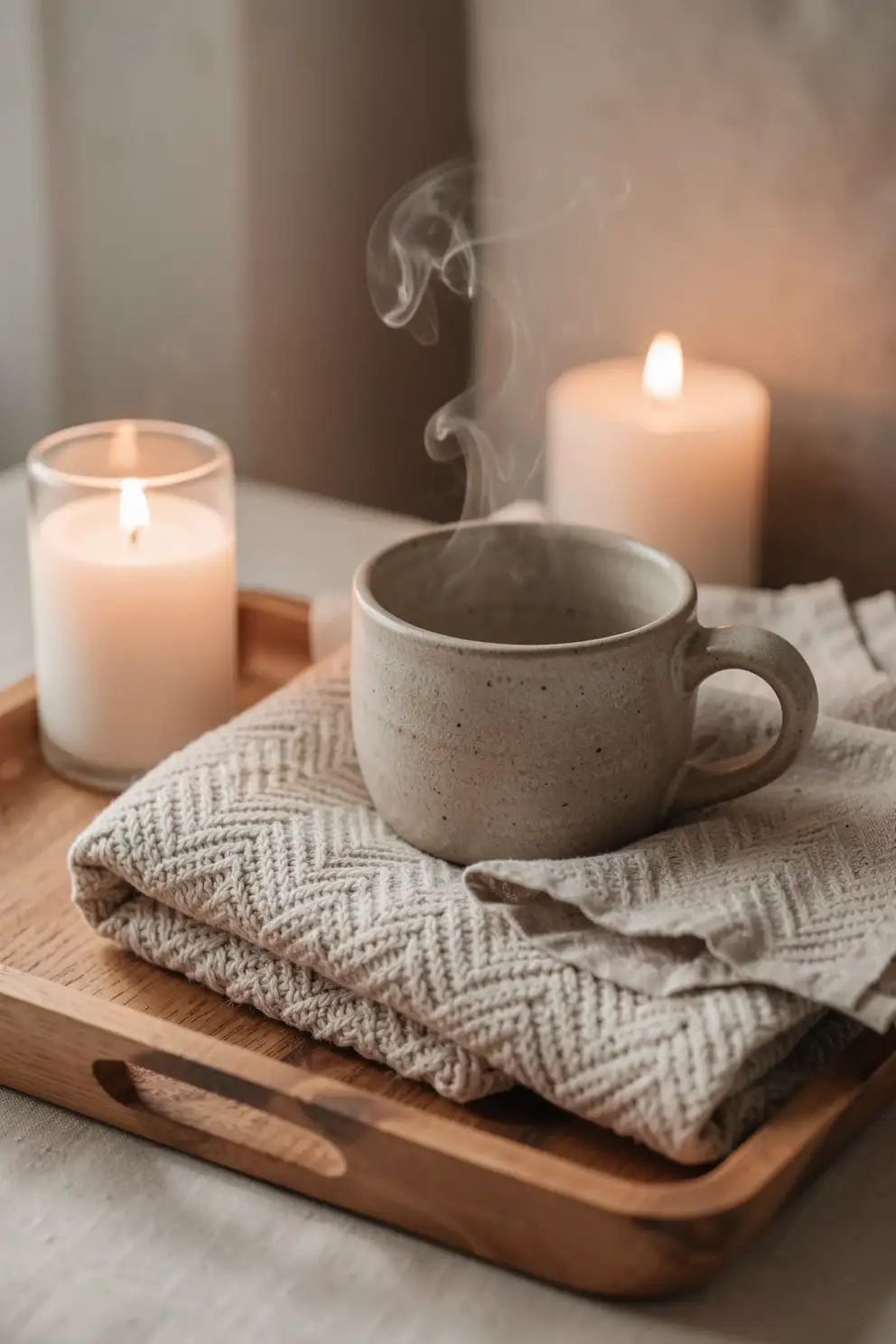 Styling Herringbone Crochet for Cozy Content