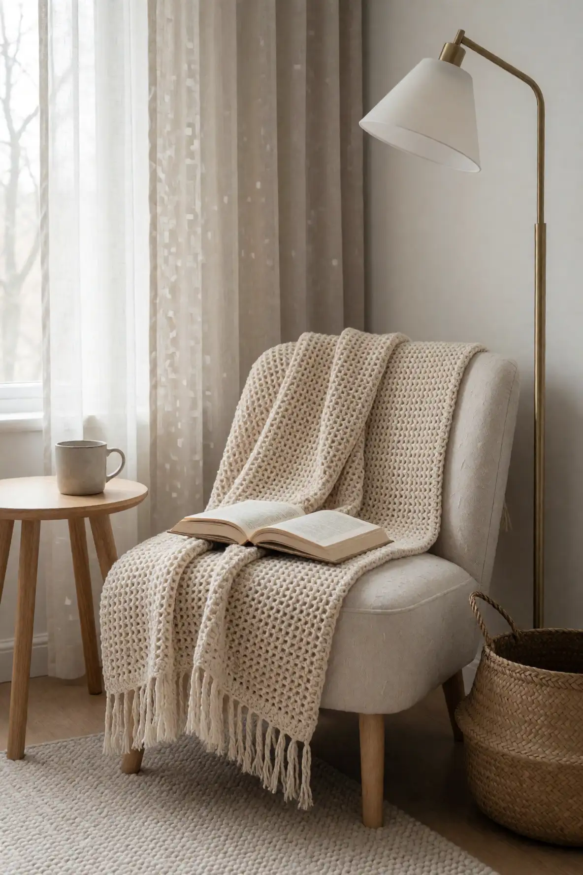 Styling Waffle Crochet in Calm Corners