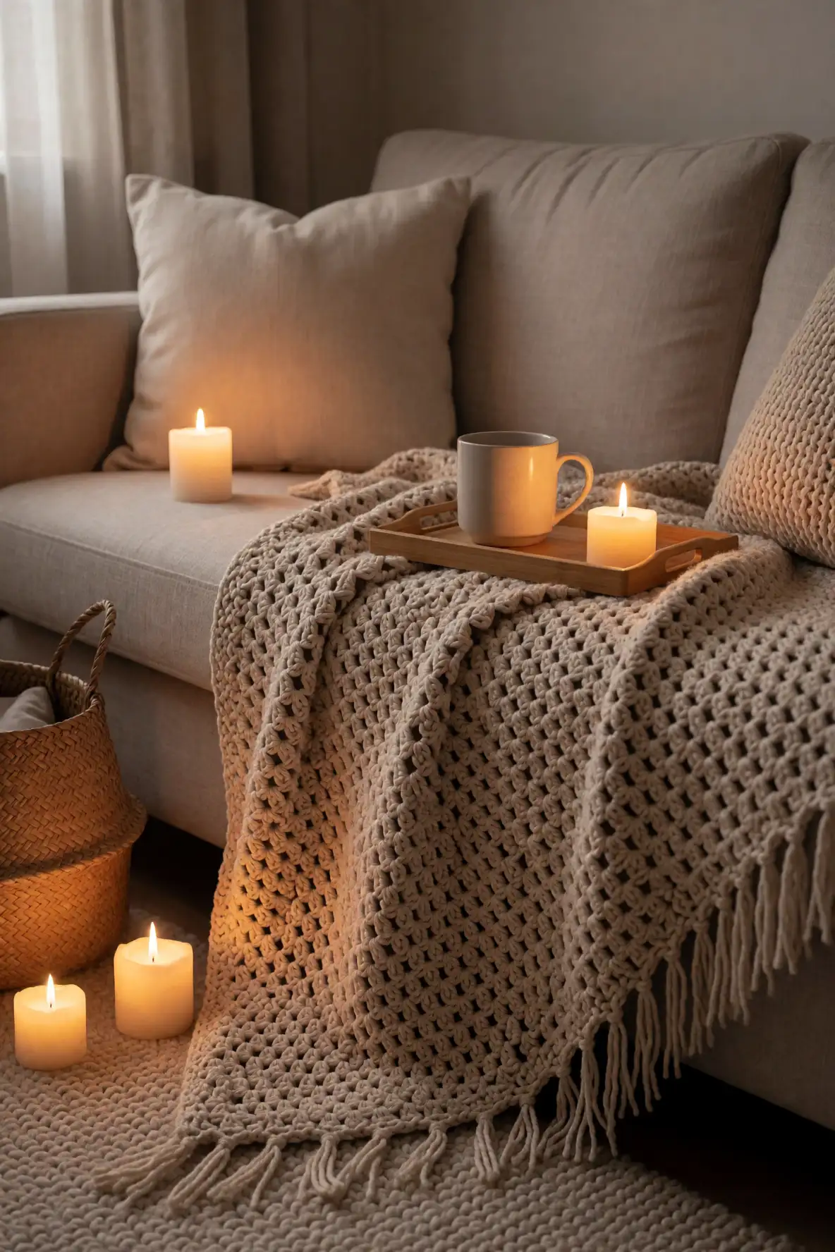 Styling Your Lap Blanket for Cozy Rituals