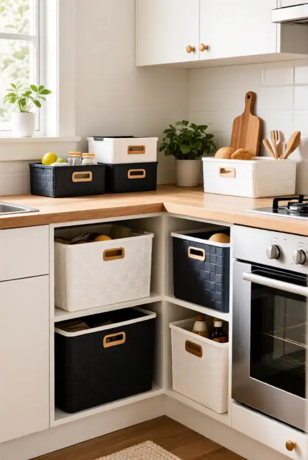 Stylish Bins and Organizers