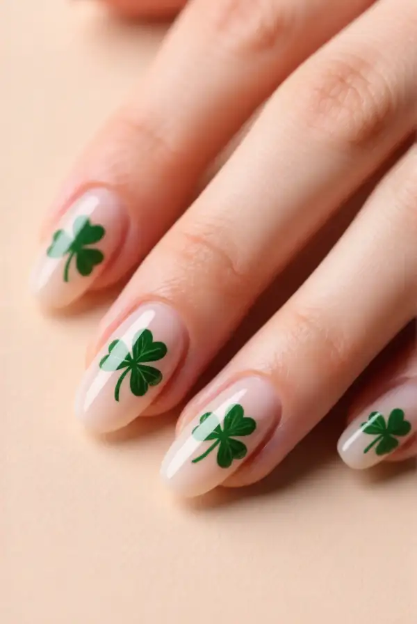Subtle Shamrock Stamping