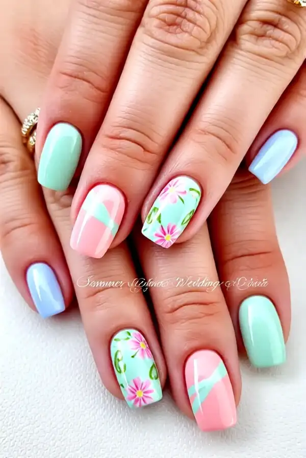 Summer Wedding Nail Ideas