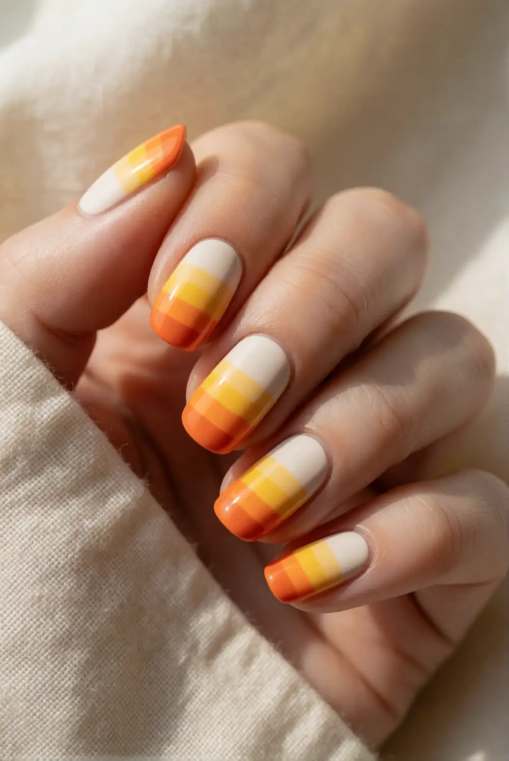 Sweet Candy Corn Color Layers
