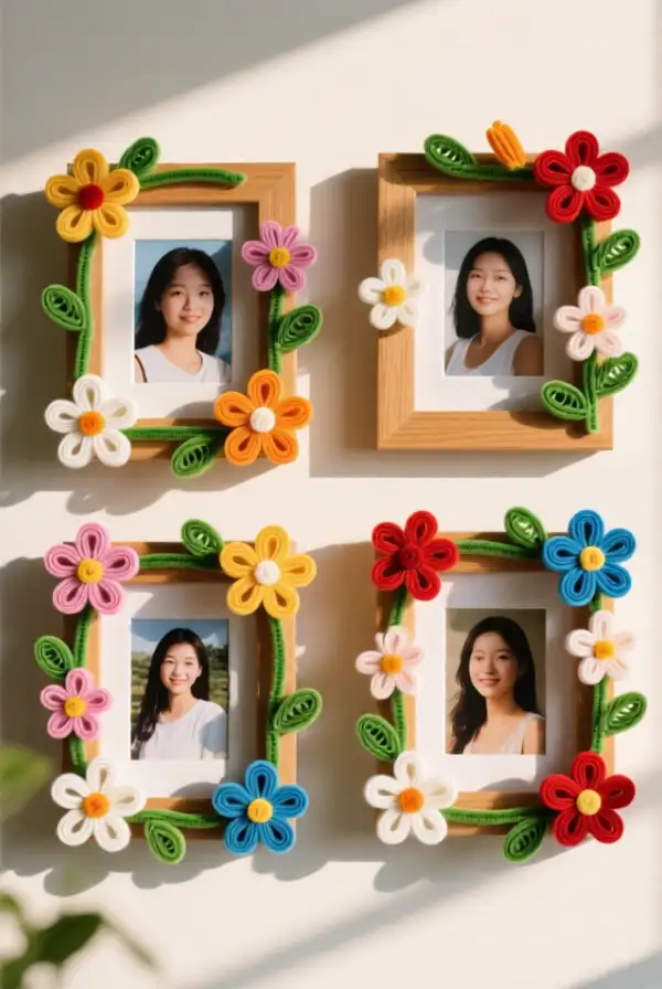 Sweet Flower Picture Frames